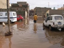 Des sous-quartiers de Diacksao et Diamaguène sous les eaux Des sous-quartiers de Diacksao et Diamaguène sous les eaux