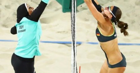 JO 2016 : une photo de beach volley fait le tour du monde