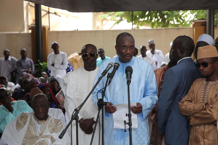 El hadj Madické, fils de Me M'baye Jacques Diop : " Le combat de mon père doit se pérenniser, son héritage sera préservé (...) Je vous remercie monsieur le président pour...