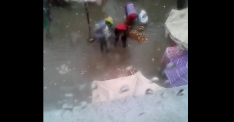 Scandale: Des vendeurs lavent leurs légumes dans l'eau de la pluie