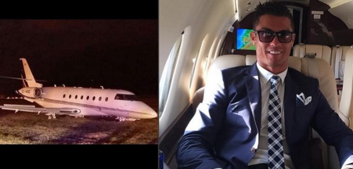 Cristiano Ronaldo: son jet privé a failli se crasher à Barcelone… (video)