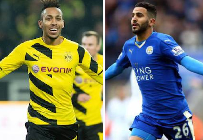 Aubameyang et Mahrez favoris pour le Joueur Africain de l'Année