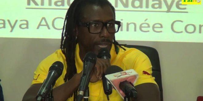 Aliou Cissé – «Abballah Ndour nous fera du bien, je le suis depuis un an»