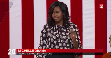 Hillary Clinton: le coup de pouce de Michelle Obama