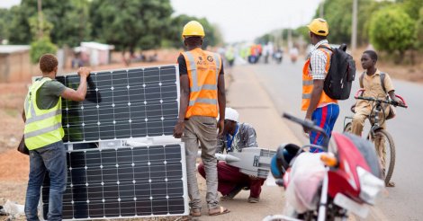 EDF lance une nouvelle offre solaire en Afrique de l'Ouest
