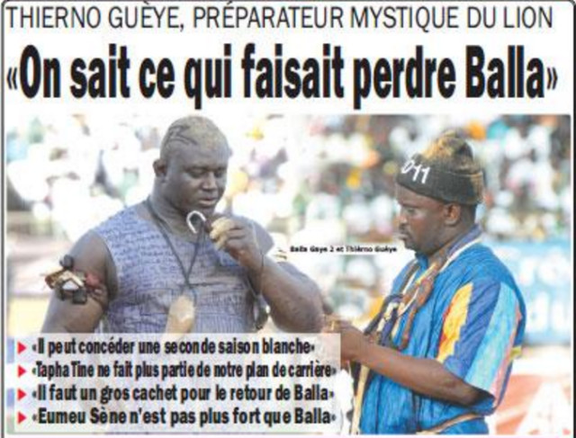 Le préparateur mystique de Balla Gaye 2, Thiérno Gueye est sorti de son mutisme pour faire des révélations suite à …