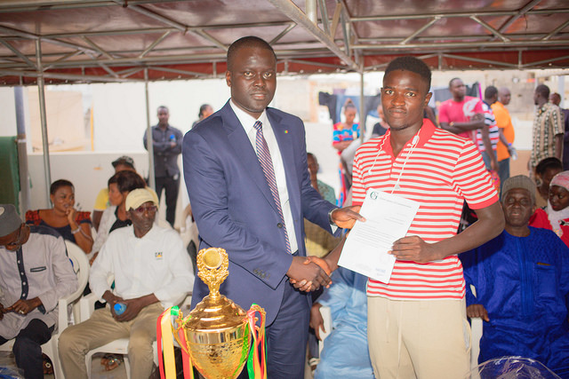 Remise d’équipements aux ASC de Grand-Yoff : Cheikh Bakhoum se dit déterminé à accompagner la jeunesse dans tous les domaines