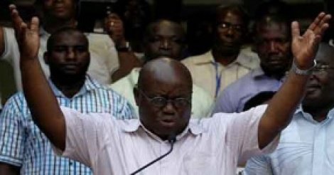 Ghana: Nana Akufo-Addo remporte la présidentielle