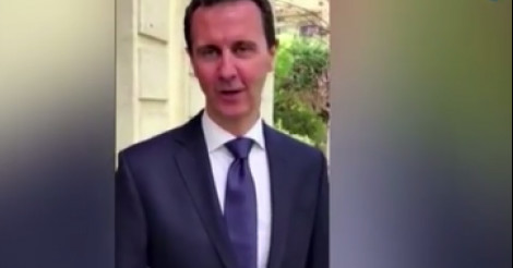 Syrie: Alep- Bachar el assad se déclare vainqueur dans une vidéo