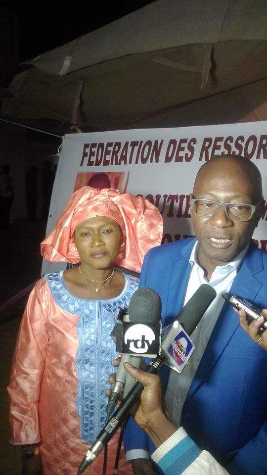 La Fédération des Ressortissants de Sédhiou engagée à  soutenir abdoulaye diop et  Le Président de la République est portée sur les fonds baptismaux ce dimanche à la cité Sonatel sise à Malicka