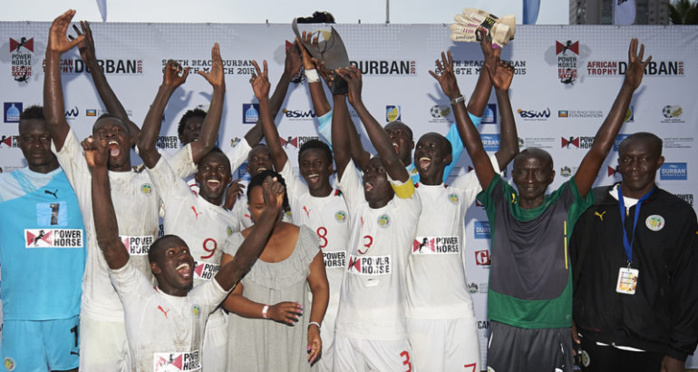 Le Sénégal Champion Sacré D’Afrique De Beach-Soccer !