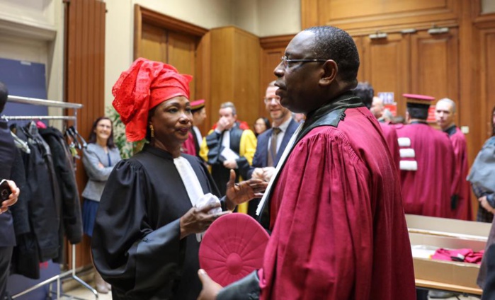 Macky Sall reçoit le titre de Docteur Honoris Causa Macky Sall reçoit le titre de Docteur Honoris Causa
