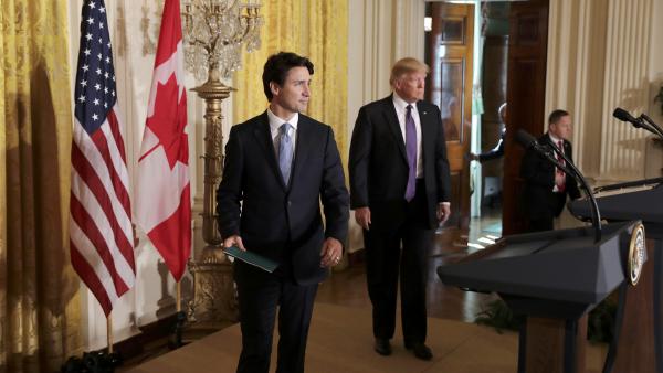 Alena et immigration : Trump et Trudeau expriment leurs divergences