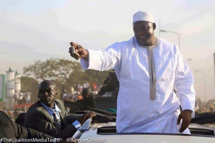 Le discours du président Adama Barrow