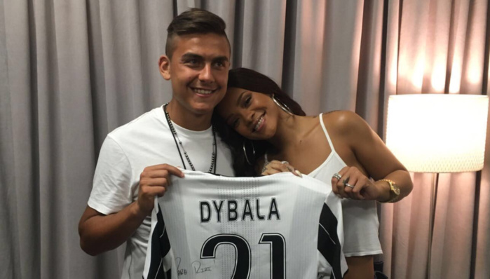 Rihanna a craqué pour Dybala Tout le monde succombe au génial Argentin de la Juventus…