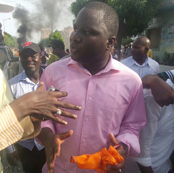 Djibo  Kâ et Mamadou Lamine Diallo chez Déthié Fall