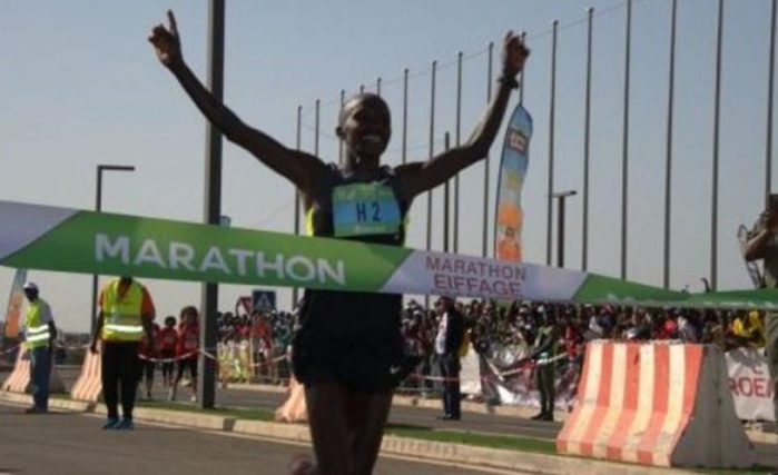 Kassaw Belay (Ethiopie) vainqueur du marathon de Dakar en 2h18mn21s Kassaw Belay (Ethiopie) vainqueur du marathon de Dakar en 2h18mn21s