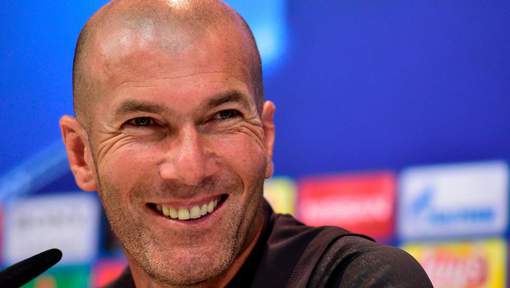 Zinedine Zidane est "un homme heureux"