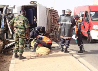 Collision mortelle sur la route de Gossas: bilan, trois (3) morts