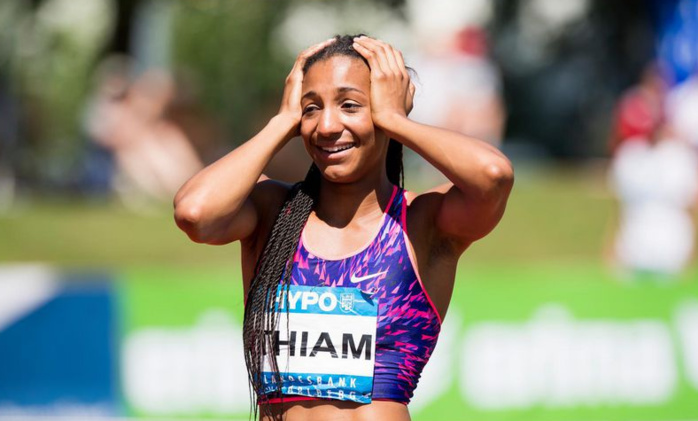 Nafissatou Thiam devient la quatrième femme à dépasser 7.000 points à l'heptathlon 7.013 points pour Nafissatou Thiam.