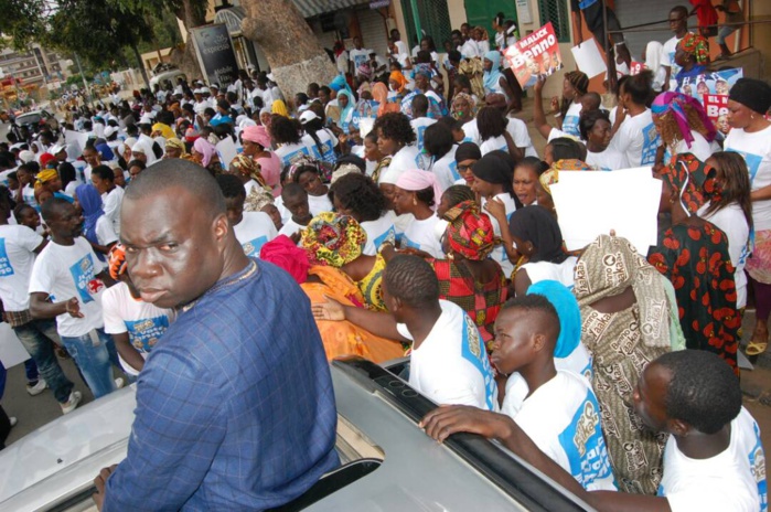 Les images de la mobilisation de El Malick Seck lors du meeting de Benno à Thiès