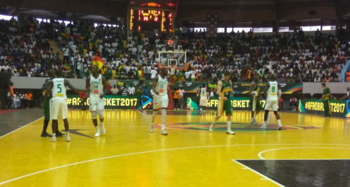 Match d'ouverture de l'Afrobasket : Le Sénégal mène 42-18 à la mi-temps, face à l'Afrique du Sud