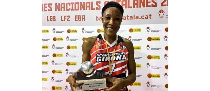 Distinction : Astou Traoré MVP de la finale Ligue Nationale Catalane