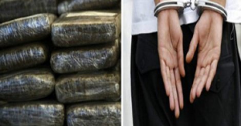 Pout: un nigérian alpagué avec 824kg de chanvre indien