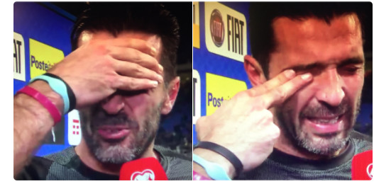 Vidéo: Gianluigi Buffon en larmes après l’élimination de l’Italie