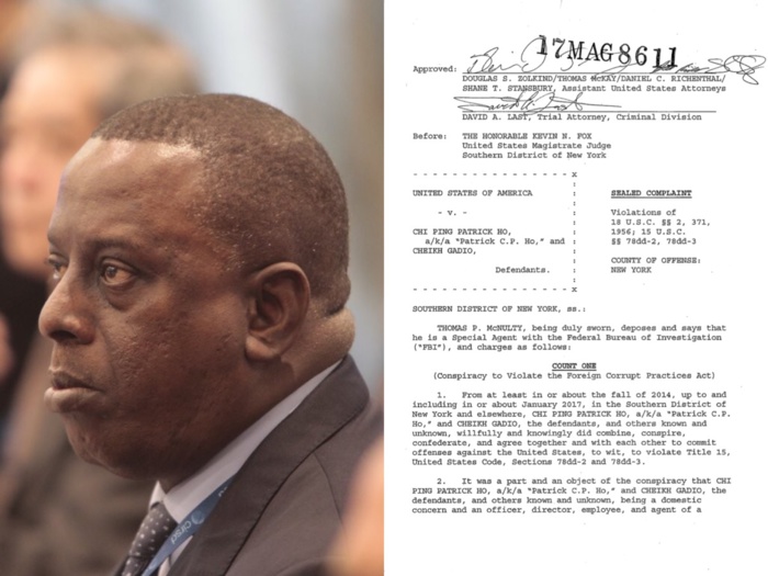 Cheikh Tidiane Gadio arrêté aux États-Unis