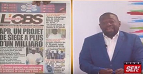 Revue de presse SenTv du 4 Janvier 2018 avec Fabrice Nguéma