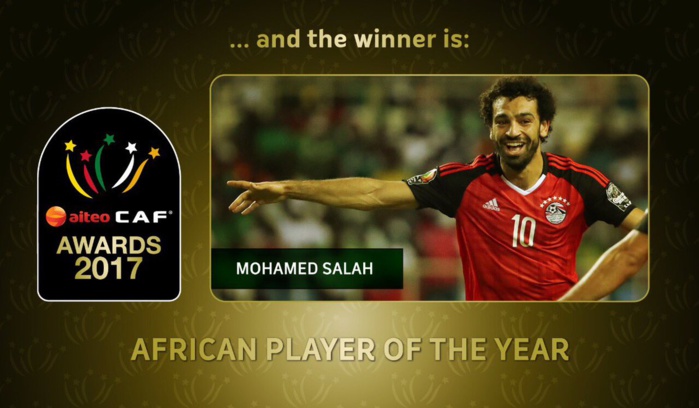 Mohamed Salah élu Ballon d’Or Africain devant Sadio Mane