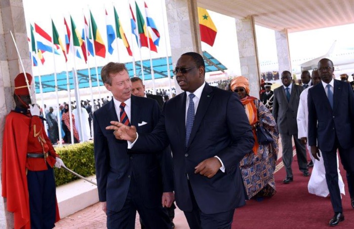 Le grand-Duc Henri de Luxembourg : "Nous croyons à l'avenir du Sénégal, alors nous allons continuer d'investir dans ce pays" Le grand-Duc Henri de Luxembourg : "Nous croyons à l'avenir du Sénégal, alors nous allons continuer d'investir dans ce pays"