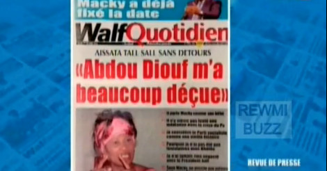 Revue de Presse WalfTv du Jeudi 1er Février 2018