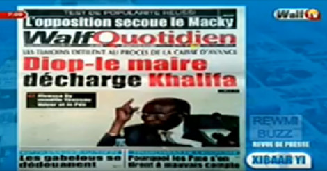 Revue de Presse WalfTv du Samedi 10 Février 2018