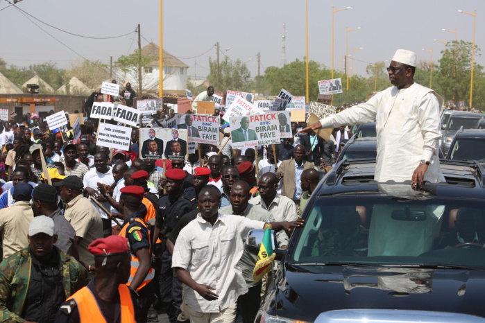 Macky Sall explique sa vision : « repositionner Kaolack et le Sine Saloum dans leur fonction de carrefour d’échanges »