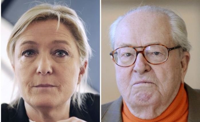 Jean Marie Le Pen déchu de la présidence d’honneur du Front National, Marine Le Pen réélu présidente Jean Marie Le Pen déchu de la présidence d’honneur du Front National, Marine Le Pen réélu présidente