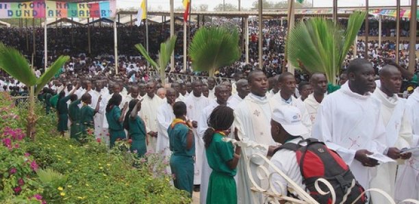 Poponguine : des fidèles catholiques prient pour la paix au Sénégal