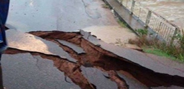 Saint-Louis : Affaissement du pont du village de Savogne, un habitant témoigne