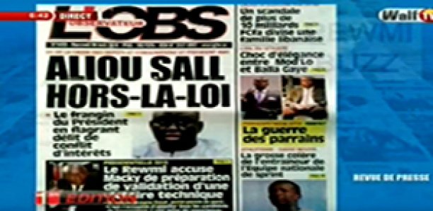 Revue de Presse WalfTv du Mercredi 8 Août 2018