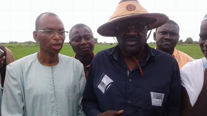 Le ministre de l'agriculture et de l'équipement rural DOCTEUR PAPA ABDOULAYE SECK se dit très satisfait de sa tournée dans la région de KOLDA.