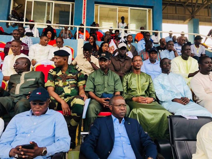PHASES NATIONALES KOLDA 2018, le premier ministre MAHAMAD BOUNE ABDALLAH DIONE préside la cérémonie d'ouverture en compagnie