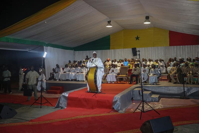Macky Sall vante le concept de l'UVS et satisfait les revendications de l'ENO de Kolda Macky Sall vante le concept de l'UVS et satisfait les revendications de l'ENO de Kolda