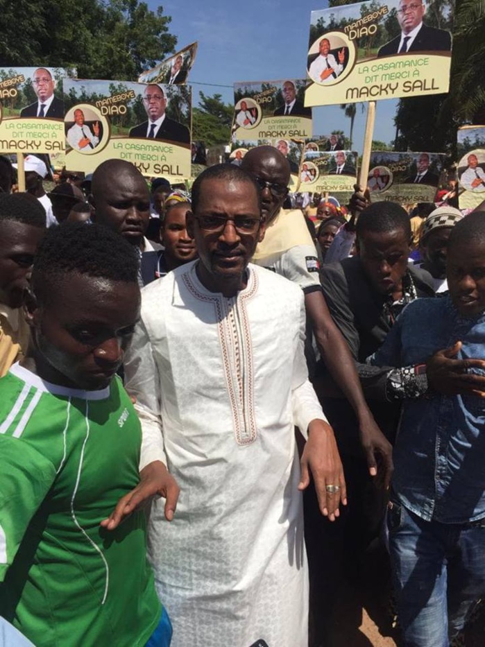 Mameboye Diao et ses militants réservent un accueil des grands moments au Président Macky Sall