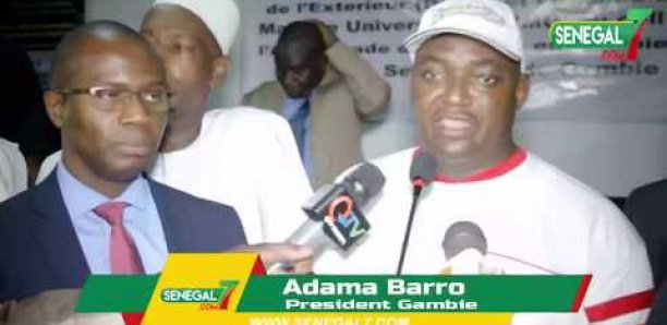 Adama Barrow: « Mane ak Macky dagnouy dem, par force... » [Vidéo]