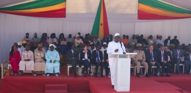 Saint-Louis : Macky Sall lance un projet d'assainissement de plus de 8 milliards