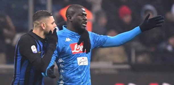 Kalidou Koulibaly (Naples) victime de cris racistes contre l'Inter Milan