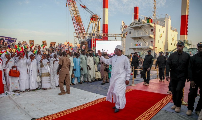 Kaolack: Le chef de l'Etat réceptionne des navires du MIE.2 et s'engage à faire du port maritime le deuxième du Sénégal