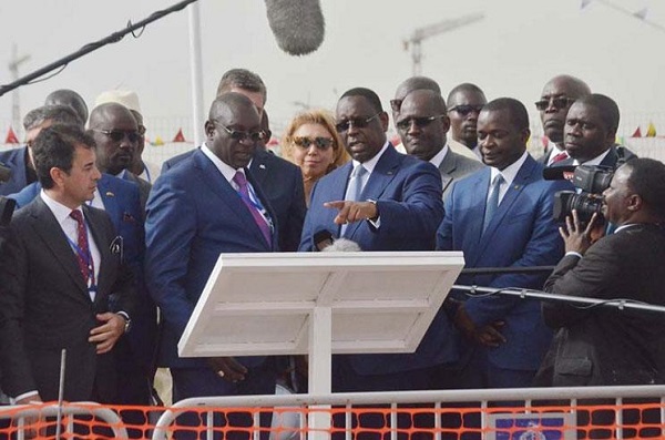 Macky Sall inaugure le marché d’intérêt national et la gare des gros porteurs