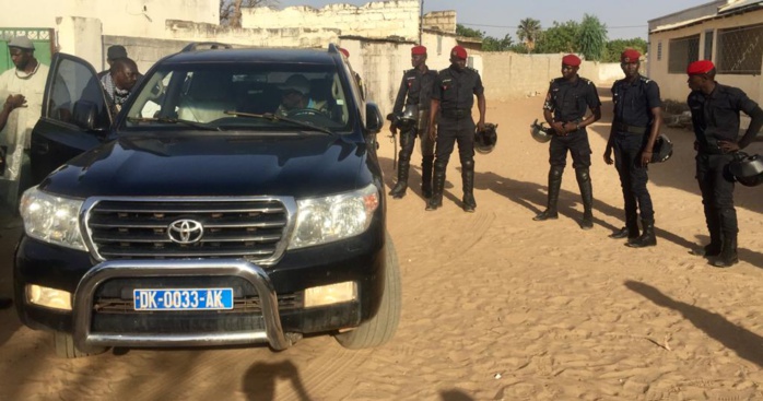 Sécurité : Le convoi de Madické Niang sous bonne escorte des éléments du GMI